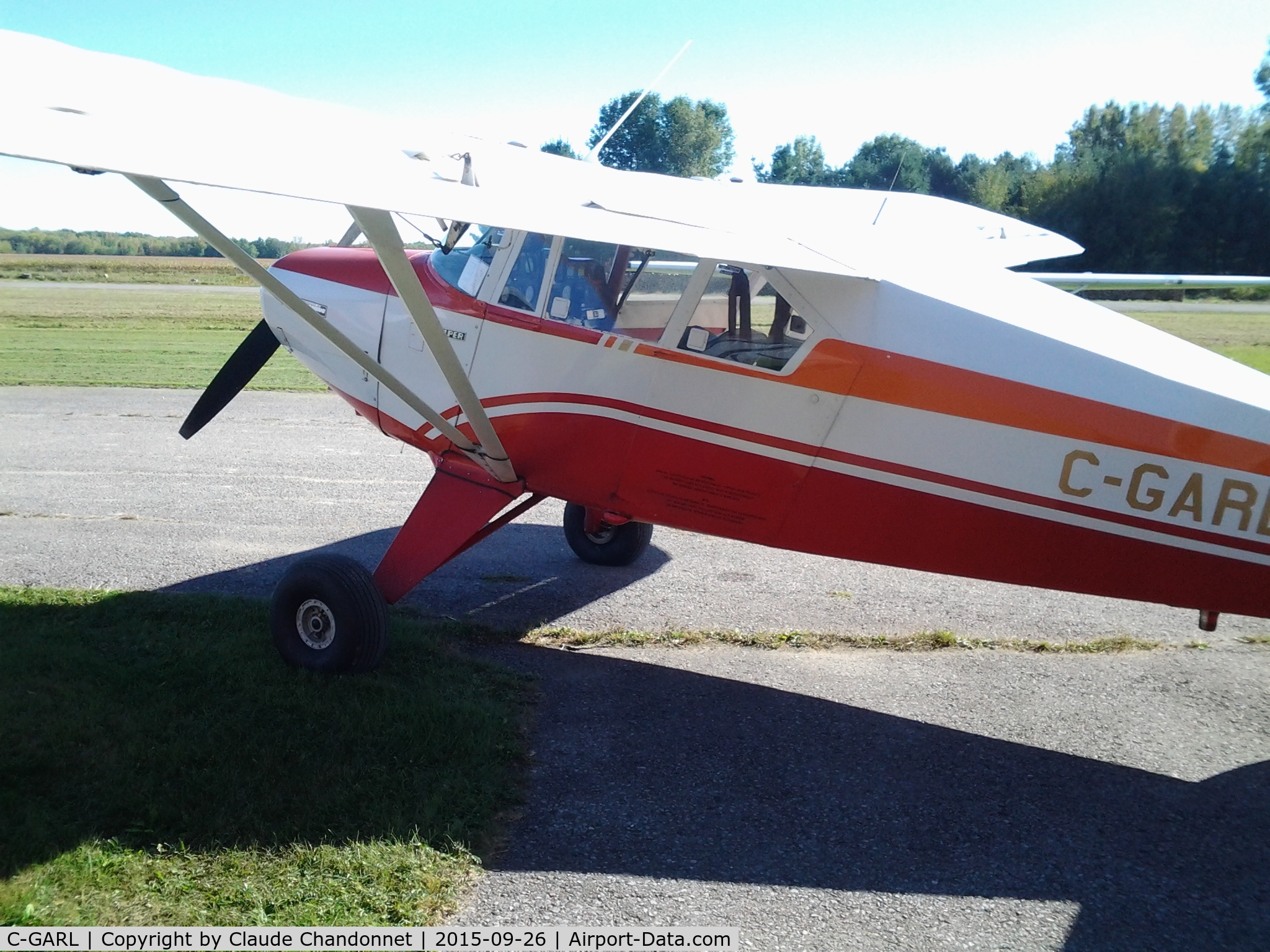 C-GARL, 1956 Piper PA-22-150 C/N 22 4649, summer 2018