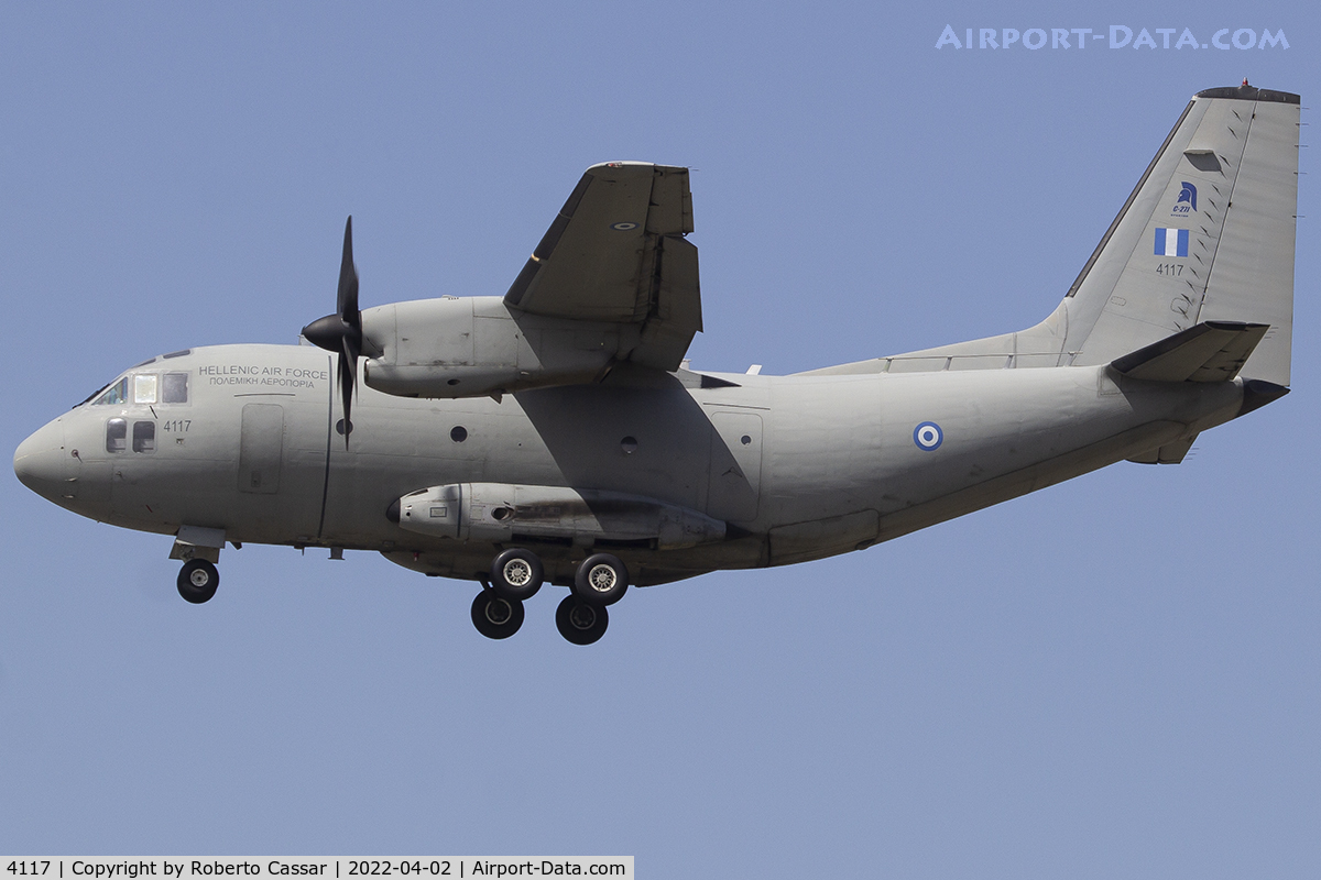 4117, Alenia C-27J Spartan C/N 4117/HA001, Elefsis Airport - LGEL