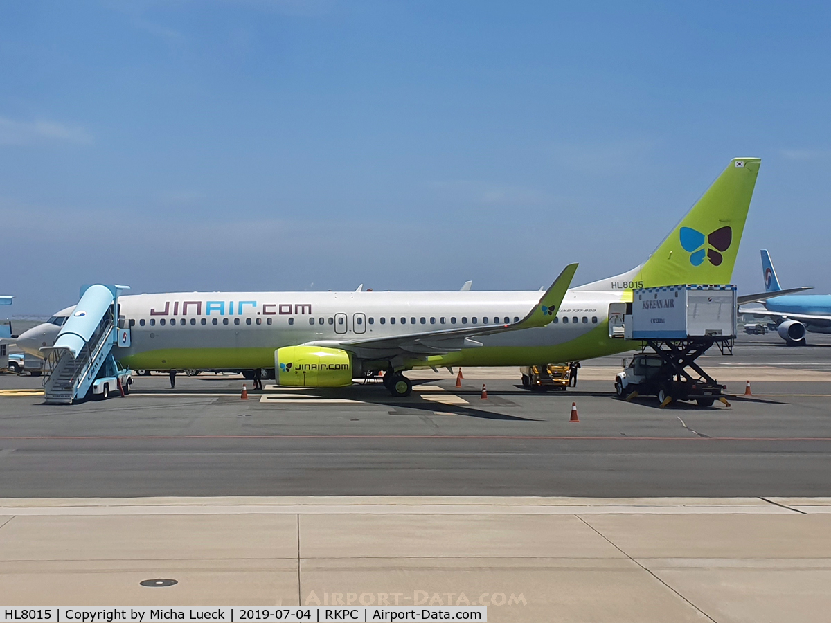HL8015, 2015 Boeing 737-8SH C/N 42061, At Jeju