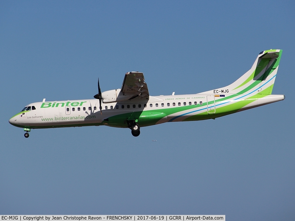 EC-MJG, 2015 ATR 72-600 (72-212A) C/N 1310, Binter