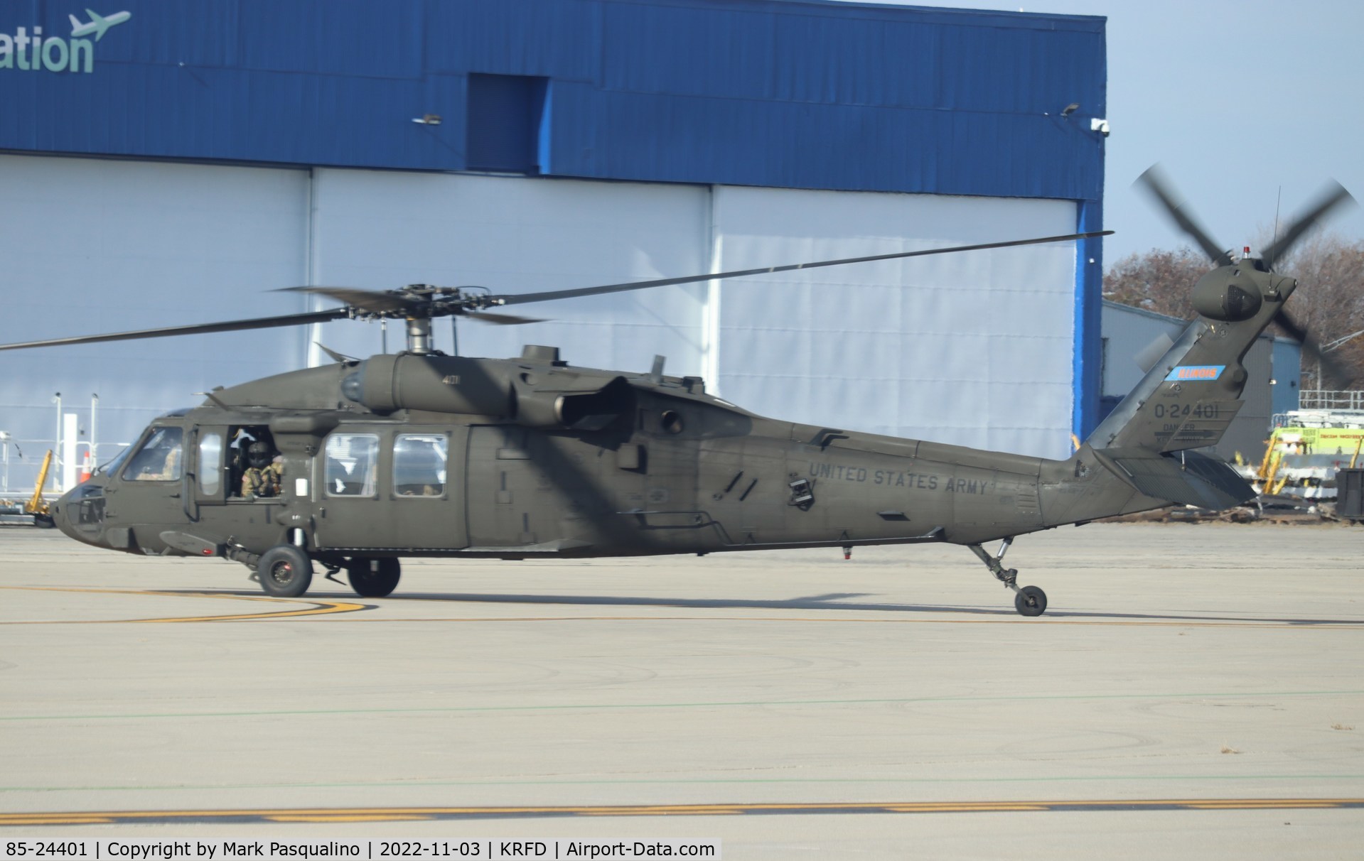 85-24401, 1985 Sikorsky UH-60A C/N 70877, Sikorsky UH-60A