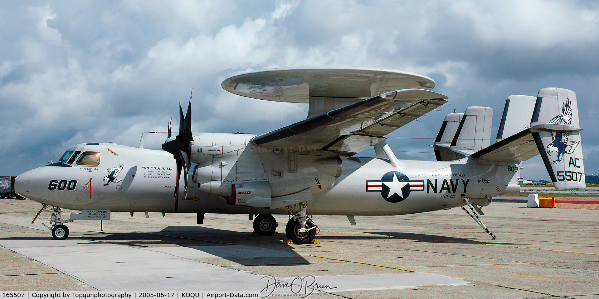 165507, Northrop Grumman E-2C Hawkeye 2000 (G-123) C/N A173, VAW-126