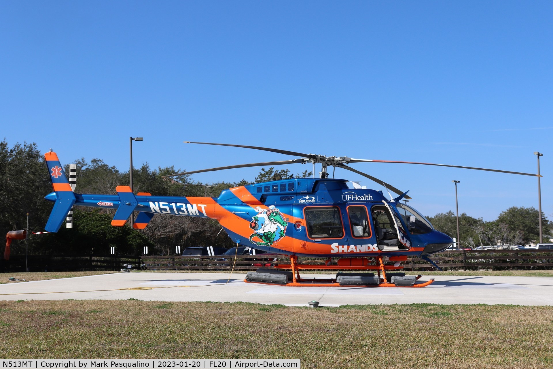 N513MT, 2018 Bell 407 C/N 54741, Bell 407