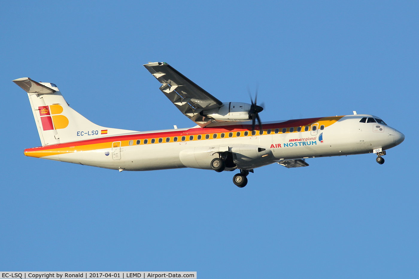 EC-LSQ, 2012 ATR 72-212A C/N 1041, at mad