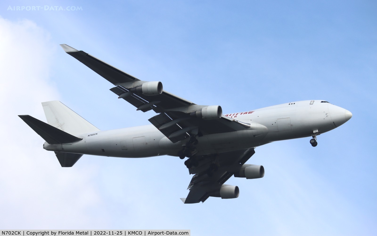 N702CK, 2000 Boeing 747-4B5F/SCD C/N 26411, Kalitta 747-400F