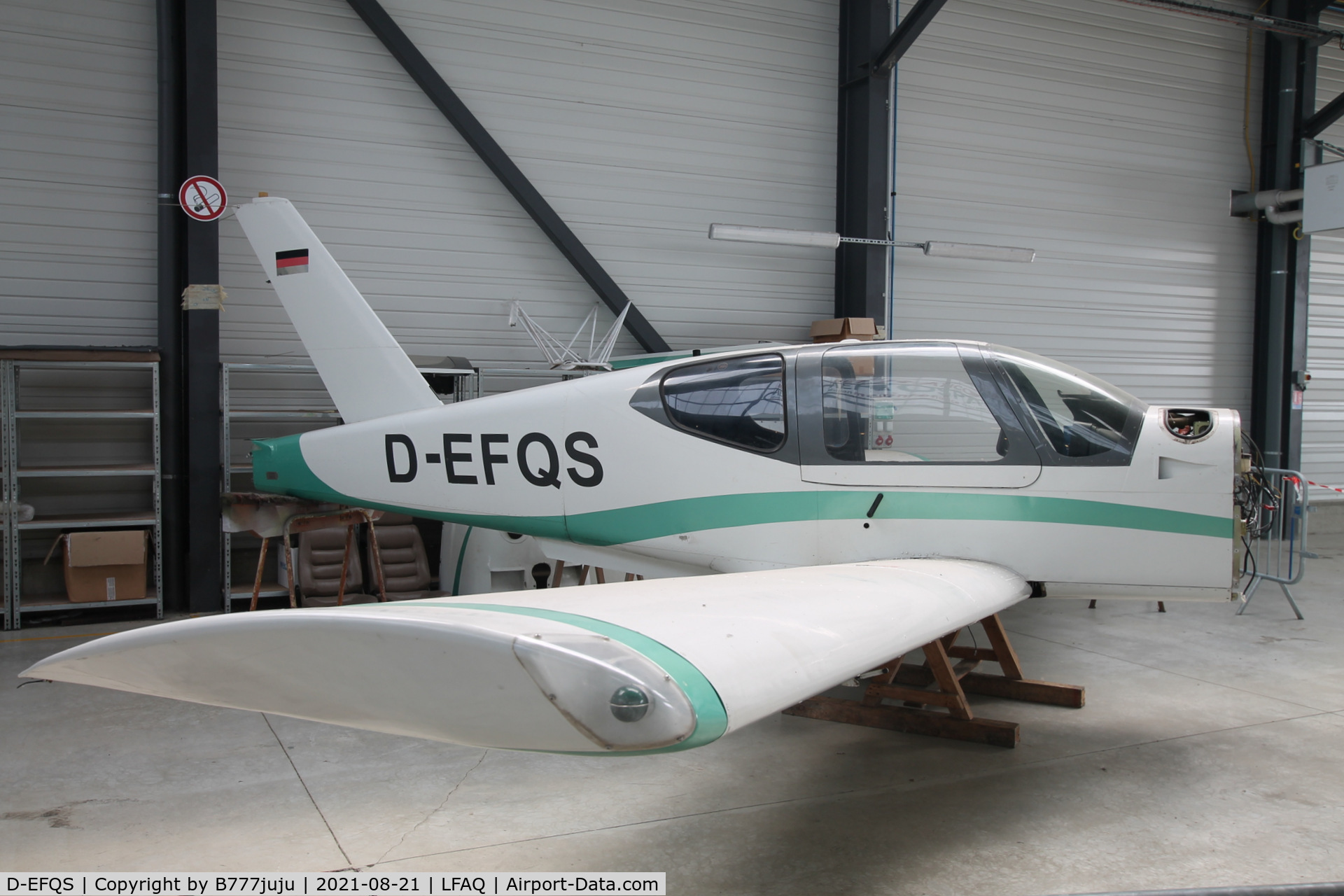 D-EFQS, Socata TB-9 Tampico C/N 765, at Albert Airshow