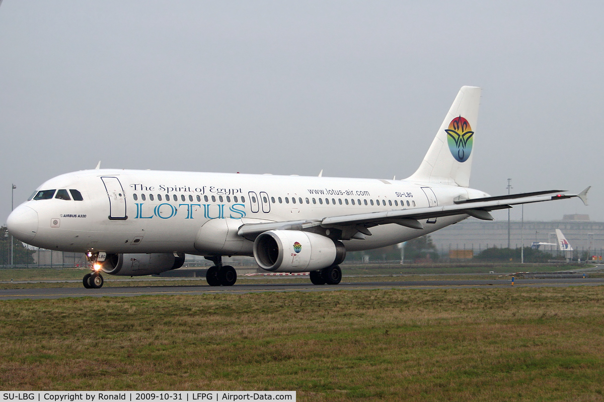 SU-LBG, 1997 Airbus A320-232 C/N 743, at cdg