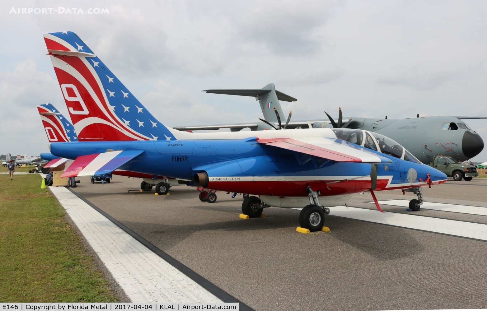 E146, Dassault-Dornier Alpha Jet E C/N E146, Patrouille Acrobatique de France Alpha zx