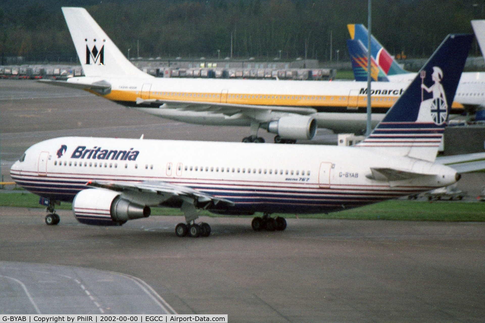 G-BYAB, 1991 Boeing 767-204/ER C/N 25139, G-BYAB 1991 B767-200 Britannia Airways MAN