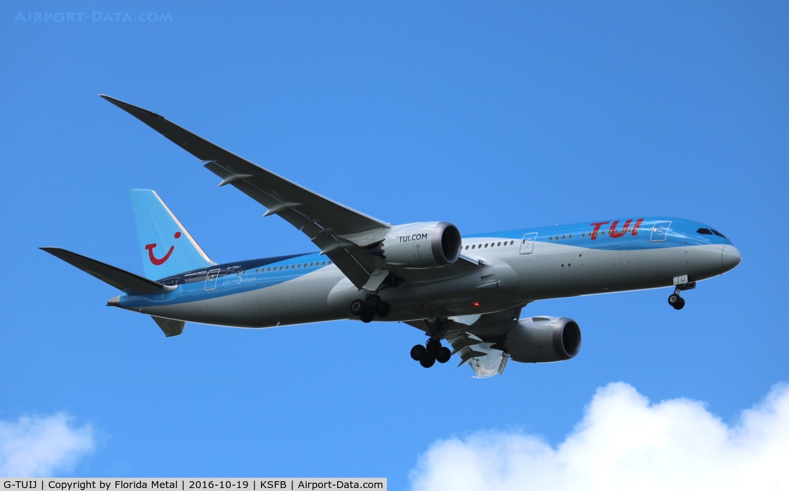 G-TUIJ, 2016 Boeing 787-9K5 Dreamliner C/N 44578, TUI 789 zx