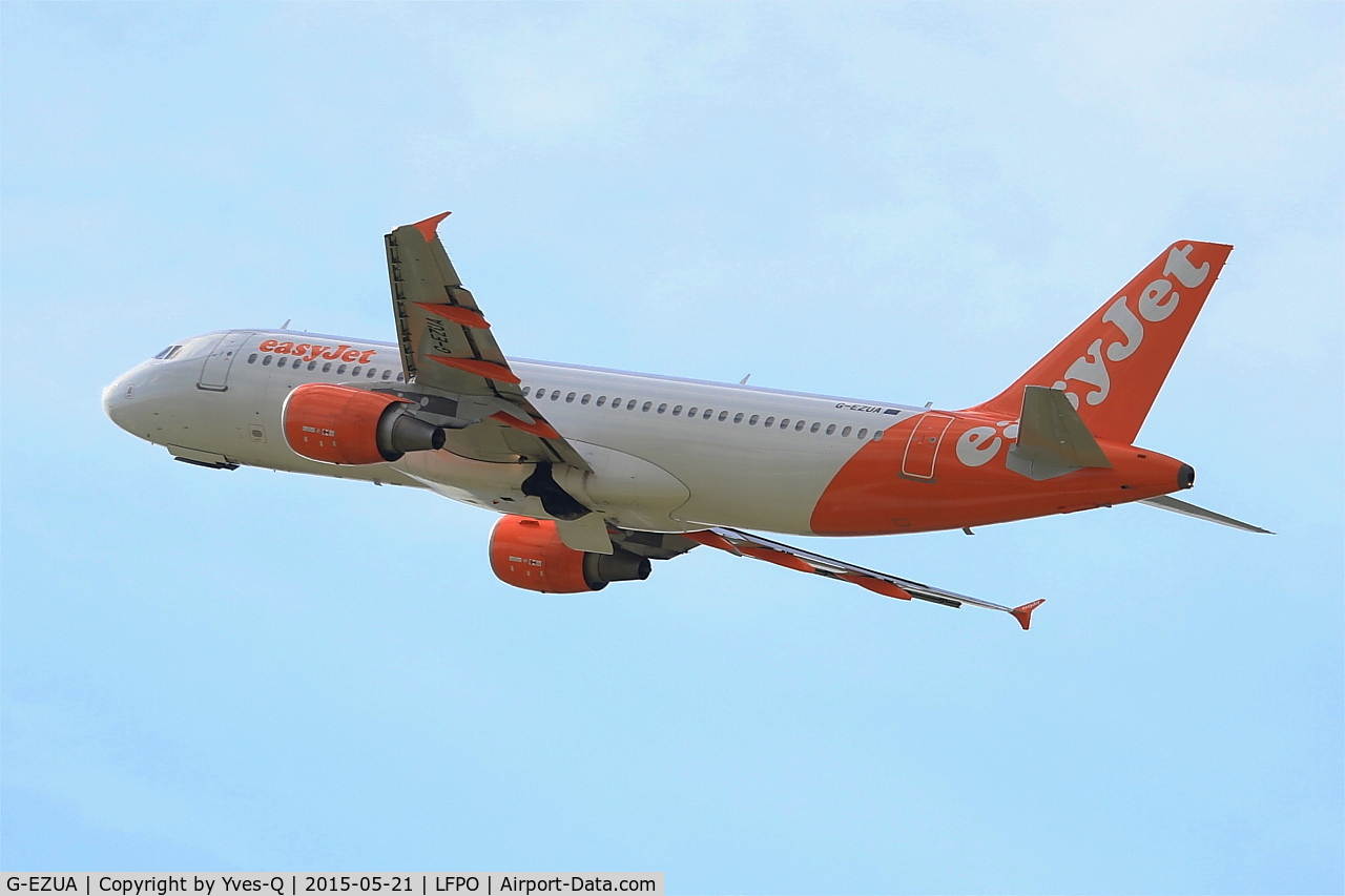 G-EZUA, 2011 Airbus A320-214 C/N 4588, Airbus A320-214, Climbing from rwy 24, Paris-Orly Airport (LFPO-ORY)