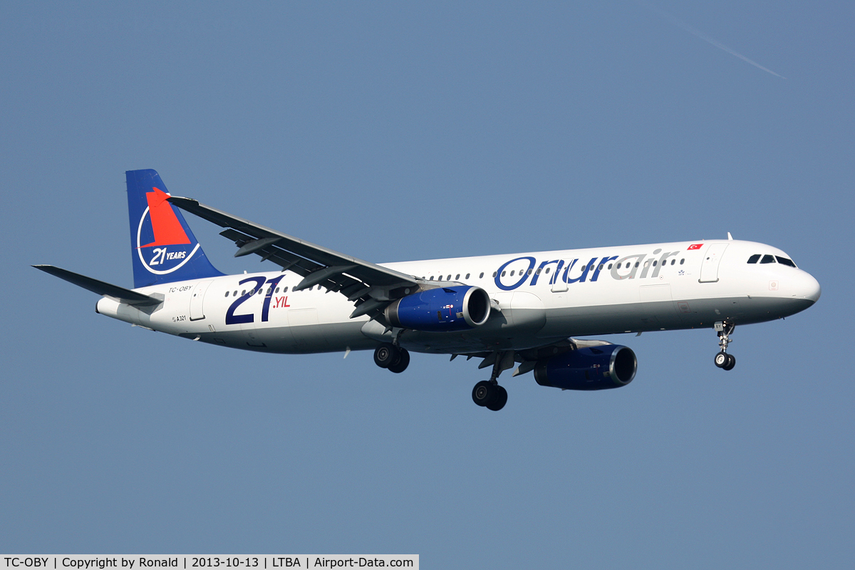 TC-OBY, 1998 Airbus A321-231 C/N 810, at ist