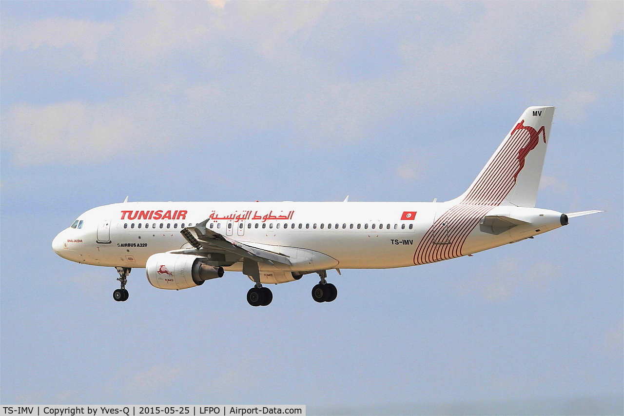 TS-IMV, 2013 Airbus A320-214 C/N 5610, Airbus A320-214, On final Rwy 26, Paris-Orly Airport (LFPO-ORY)