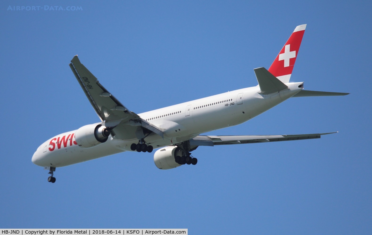 HB-JND, 2016 Boeing 777-3DE/ER C/N 44585, Swiss 773 zx