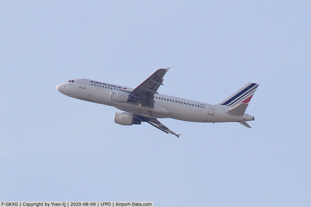 F-GKXG, 2002 Airbus A320-214 C/N 1894, Airbus A320-214, Climbing from rwy 26, Paris-Orly airport (LFPO-ORY)