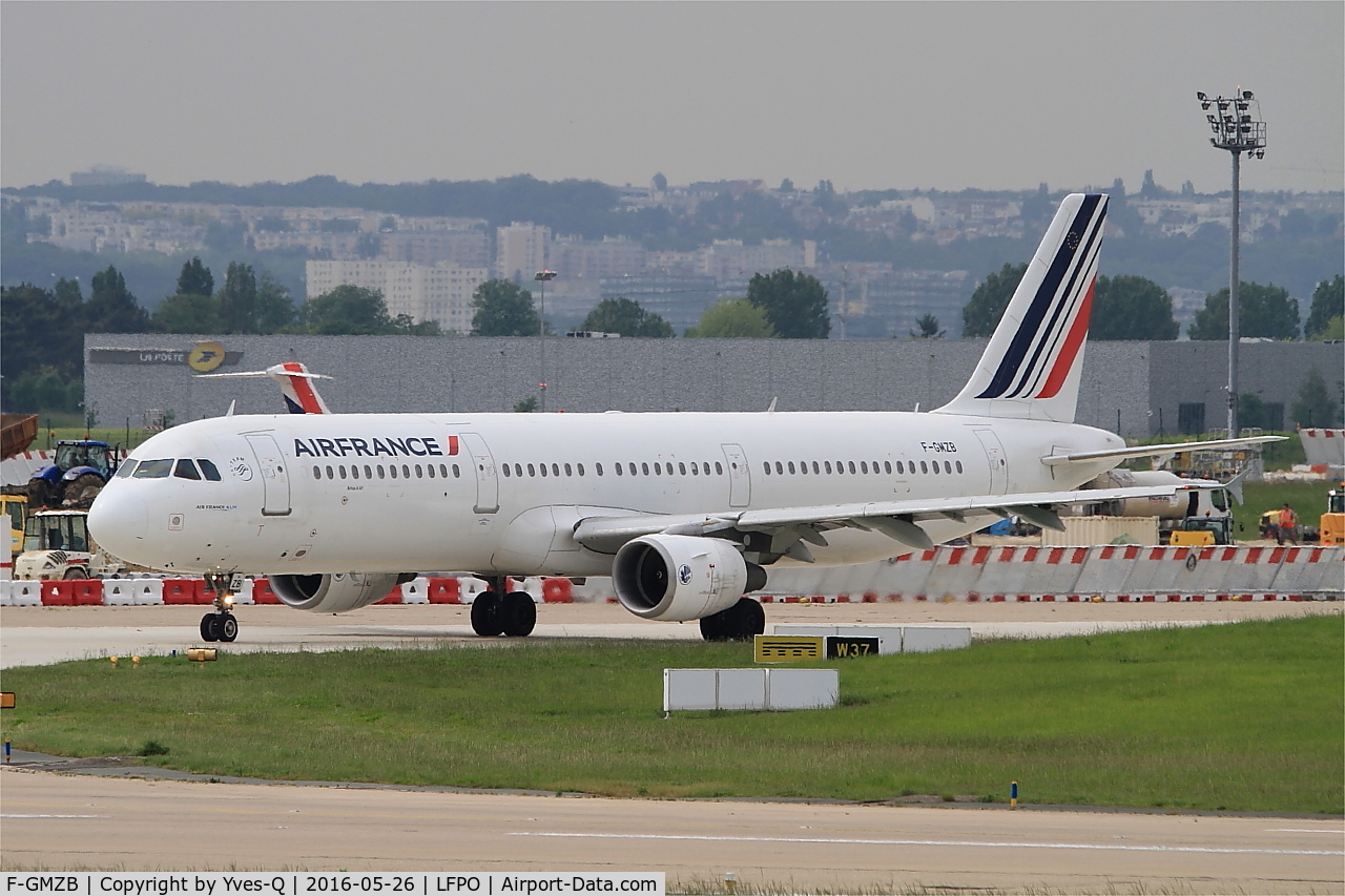 F-GMZB, 1994 Airbus A321-111 C/N 509, Airbus A321-111, Taxiing to holding point rwy 08, Paris-Orly airport (LFPO-ORY)