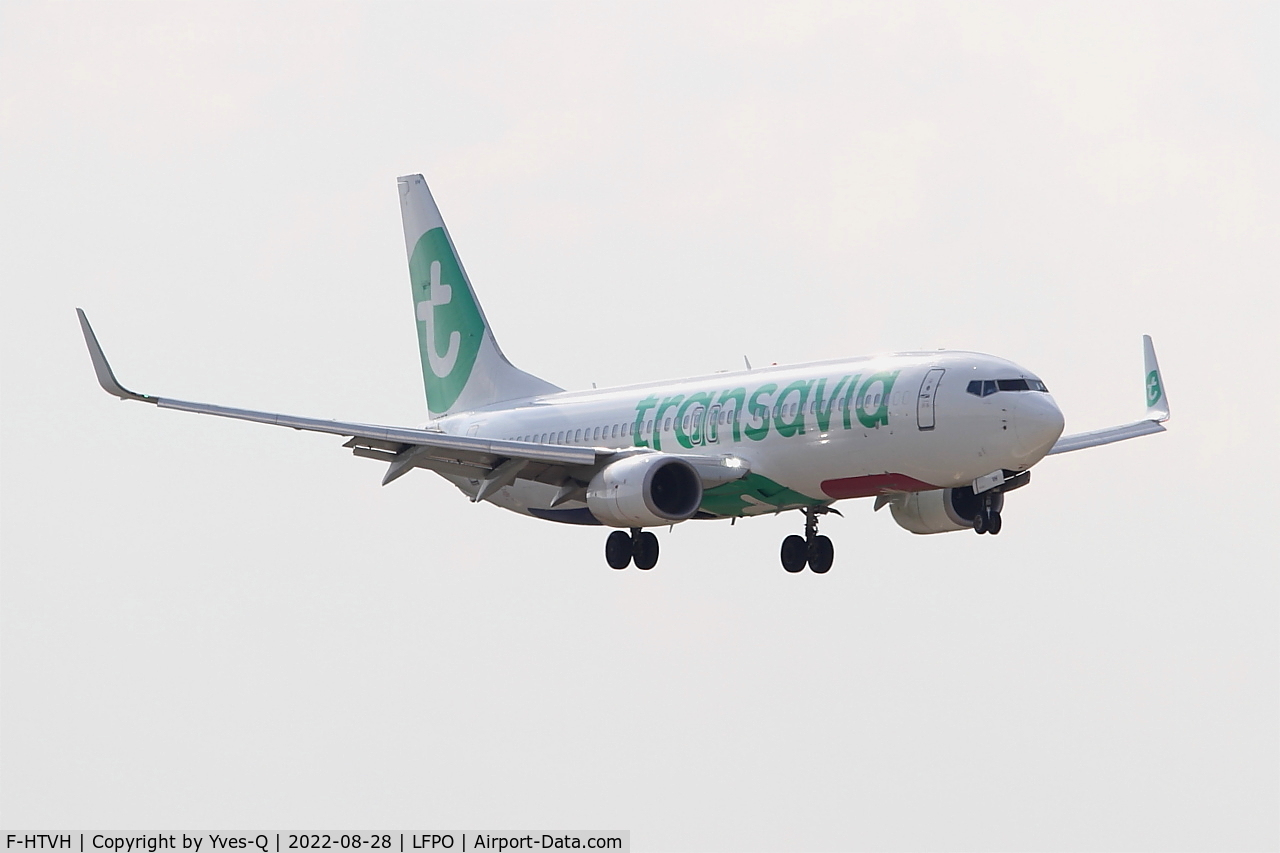 F-HTVH, Boeing 737-800 C/N 62163, Boeing 737-800, On final rwy 06, Paris Orly airport (LFPO-ORY)