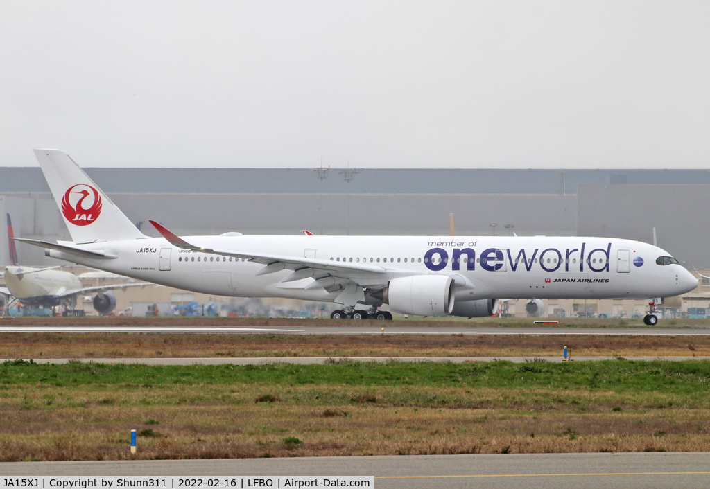 JA15XJ, 2021 Airbus A350-941 C/N 543, Delivery day...