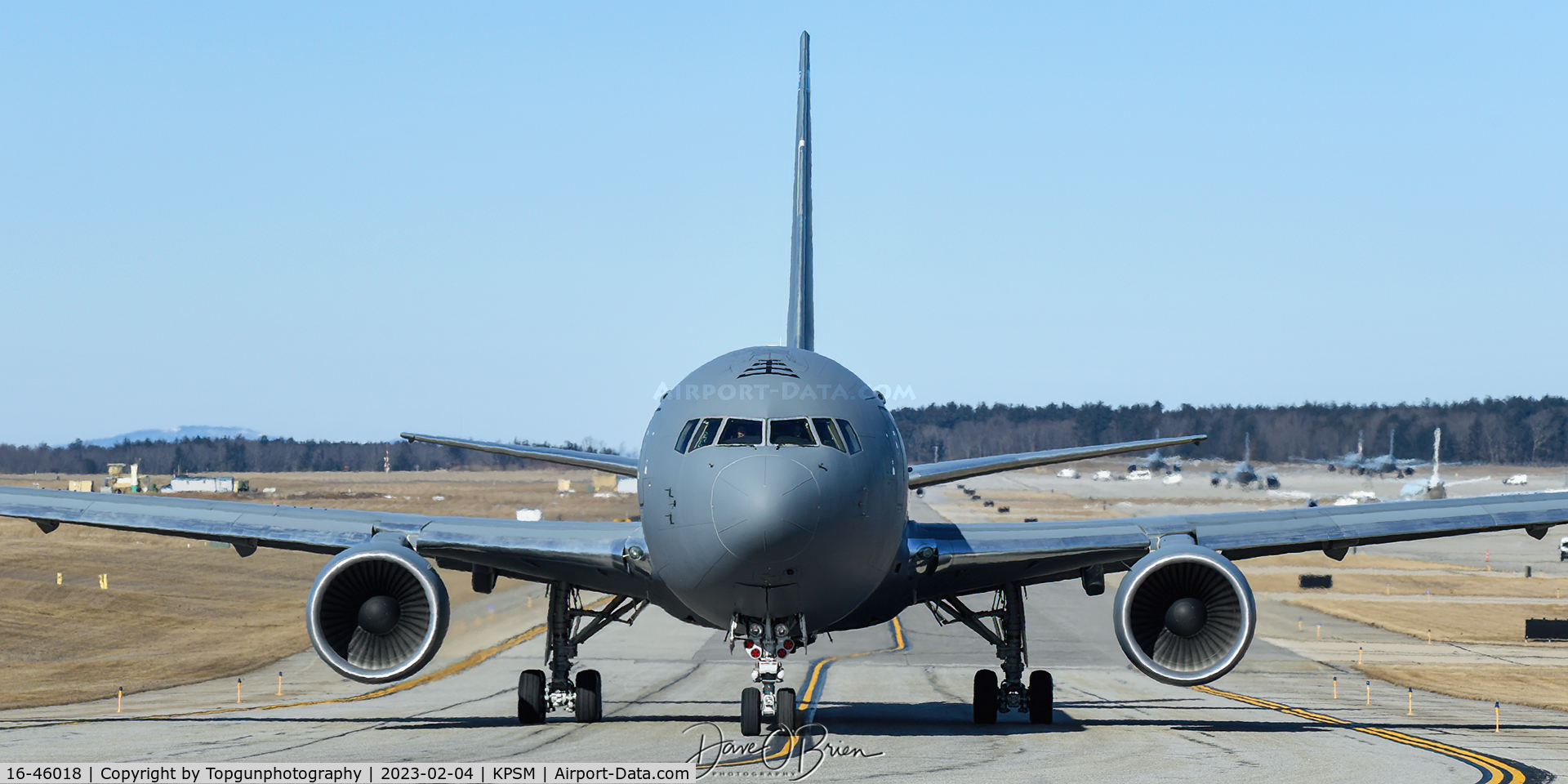 16-46018, 2016 Boeing KC-46A Pegasus C/N 34135, PACK83 heads out on drill weekend