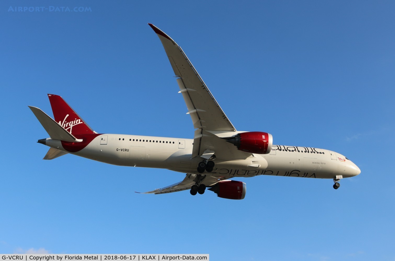 G-VCRU, 2015 Boeing 787-9 Dreamliner C/N 37972, Virgin 789 zx