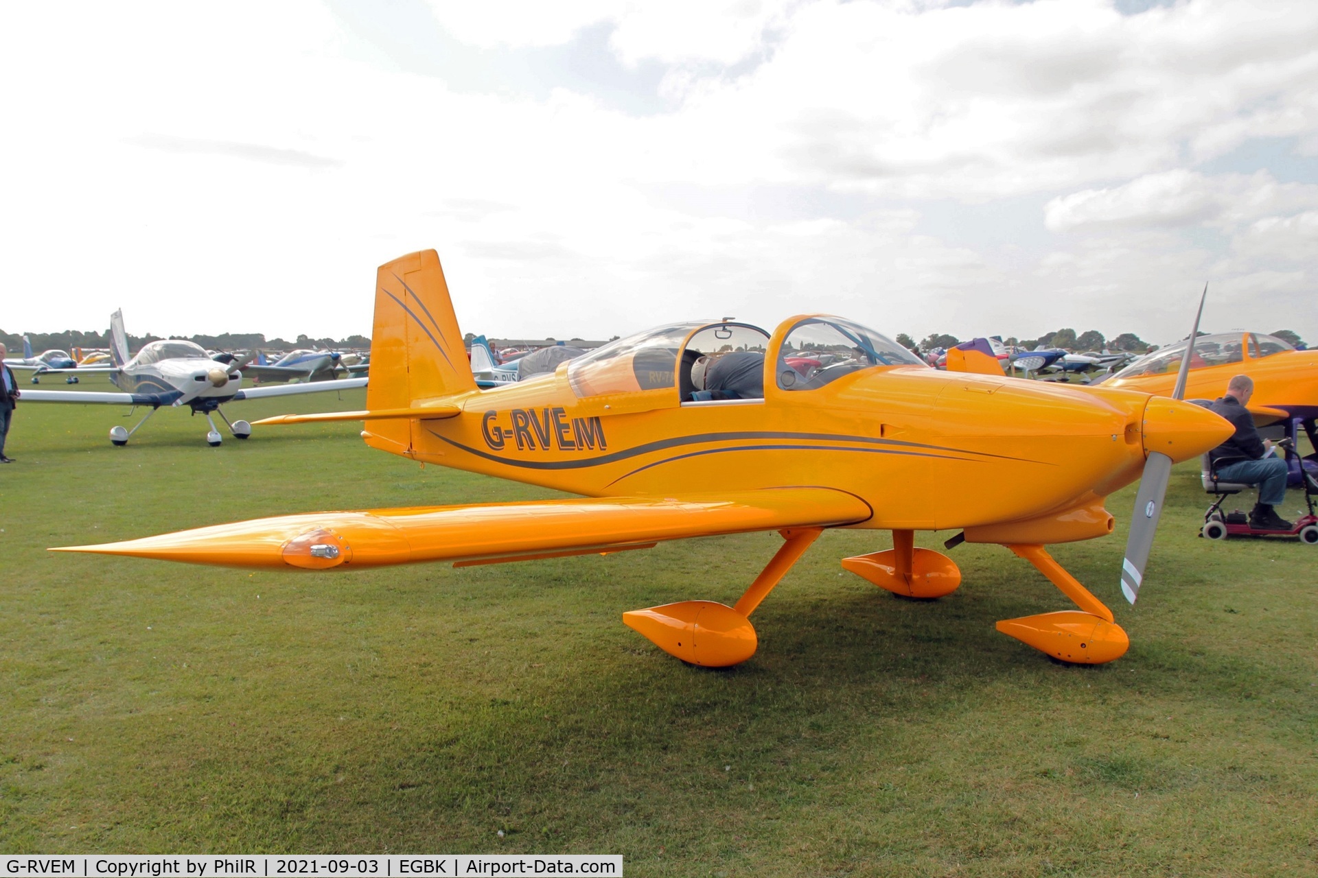 G-RVEM, 2002 Vans RV-7A C/N PFA 323-13868, G-RVEM 2011 VANS RV-7A LAA Rally Sywell