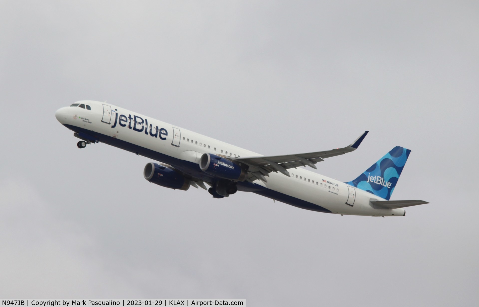 N947JB, 2015 Airbus A321-231 C/N 6448, Airbus A321-231