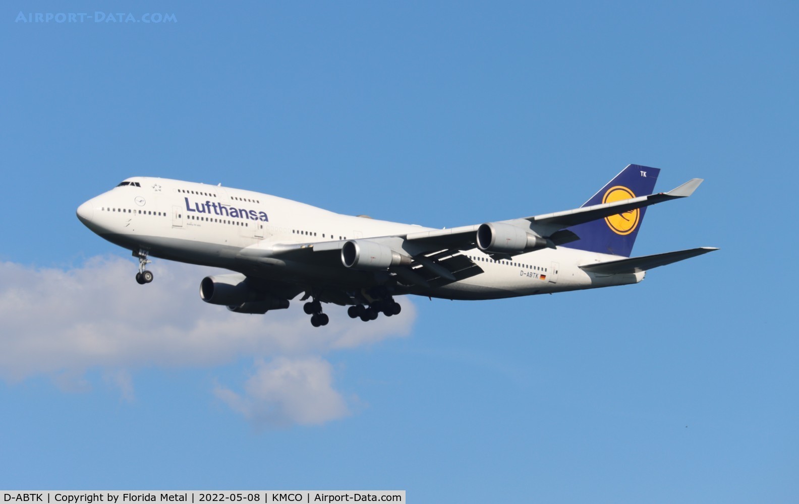 D-ABTK, 2001 Boeing 747-430 C/N 29871, Lufthansa 744 zx