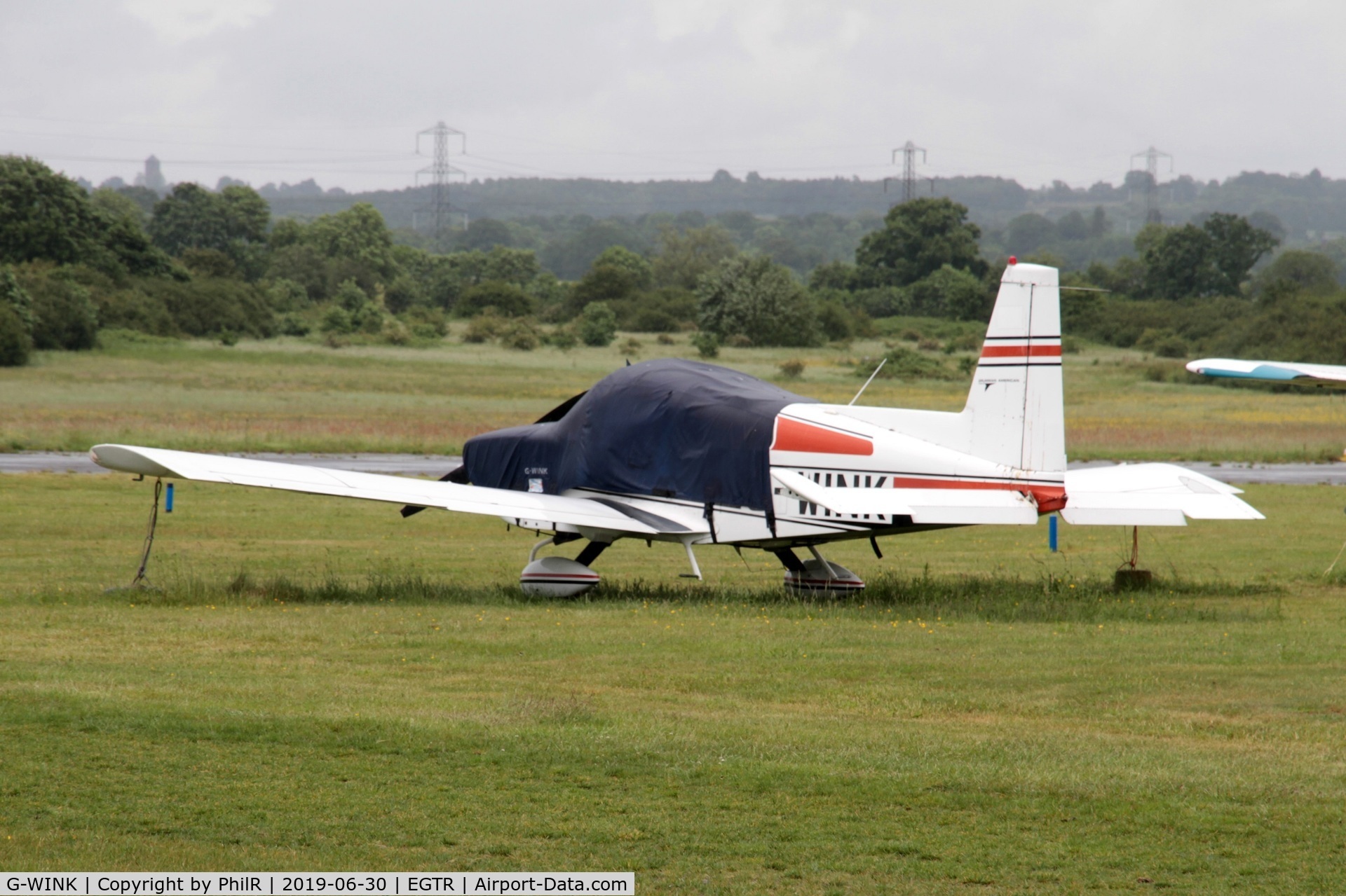 G-WINK, 1976 Grumman American AA-5B Tiger C/N AA5B-0327, G-WINK 1976 Grumman AA-5B Elstree