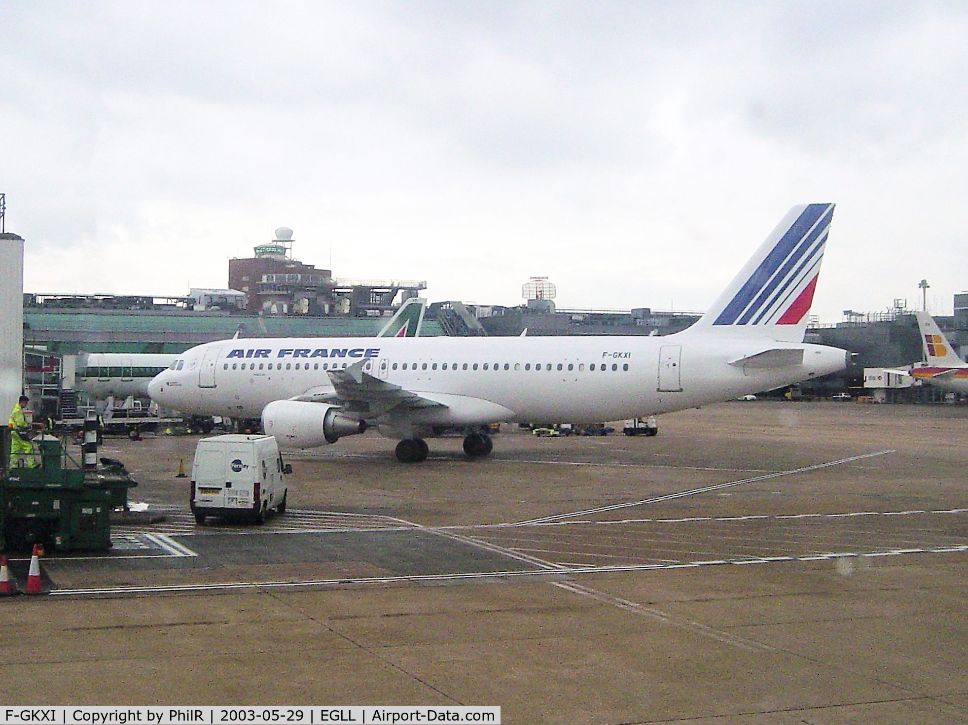 F-GKXI, 2003 Airbus A320-214 C/N 1949, F-GKXI 2003 A320-200 Air France LHR