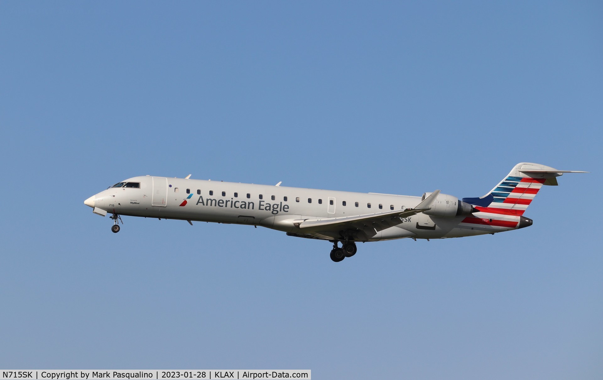 N715SK, 2004 Bombardier CRJ-700 (CL-600-2C10) Regional Jet C/N 10179, CL-600-2C10