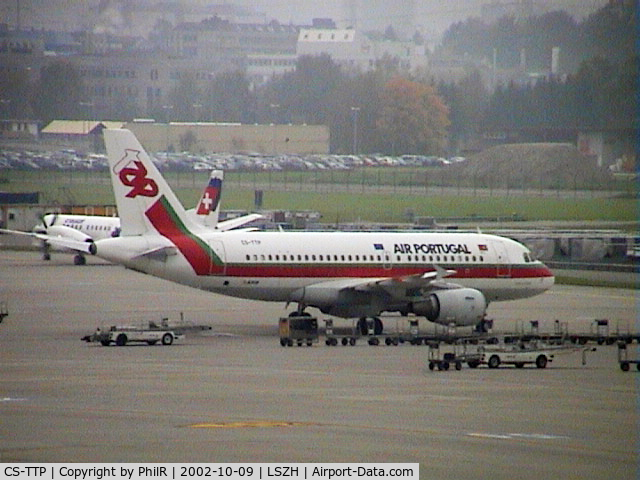 CS-TTP, 2000 Airbus A319-111 C/N 1165, CS-TTP 2000 A319-100 TAP ZRH