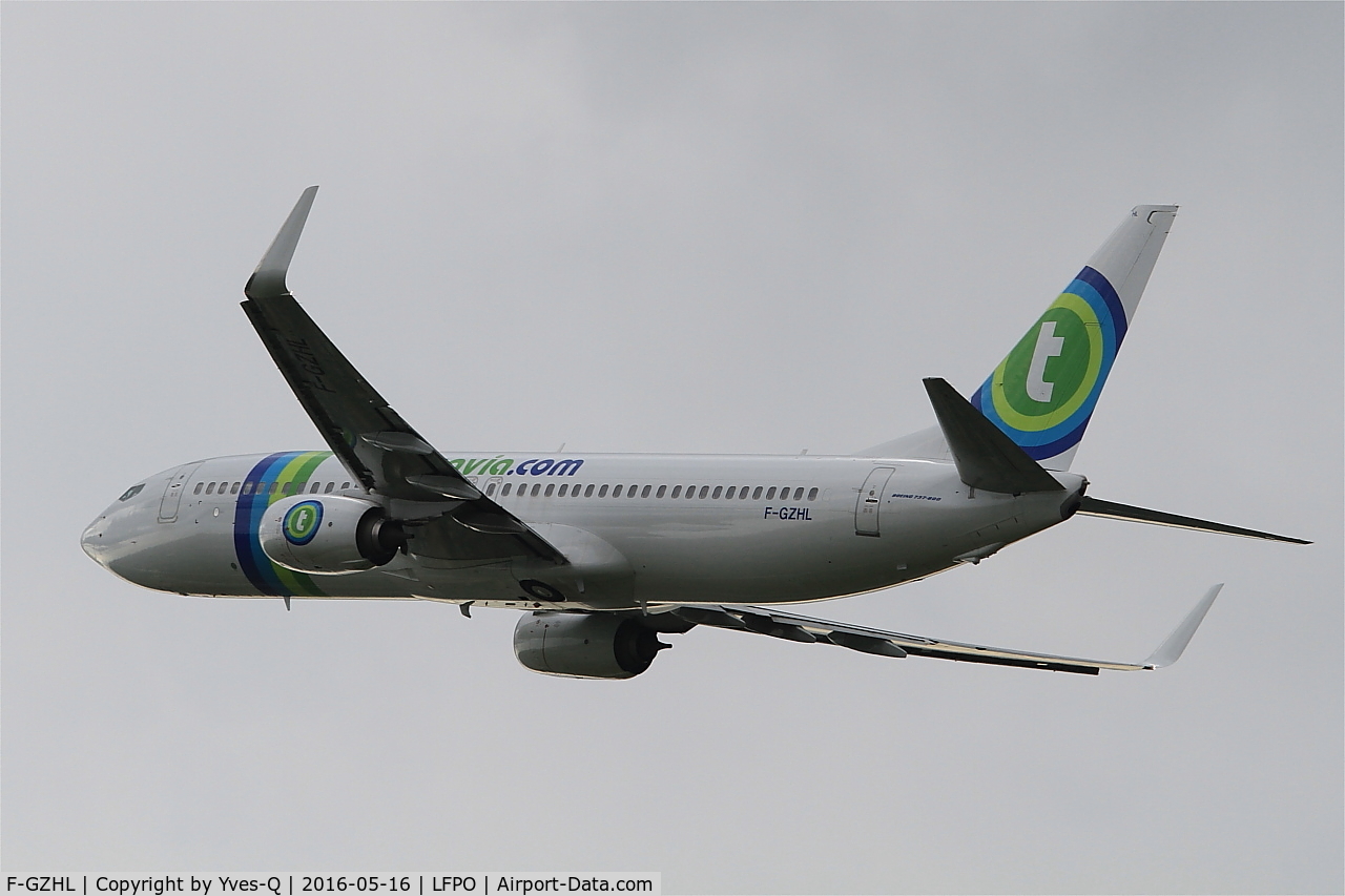 F-GZHL, 2014 Boeing 737-8K2 C/N 37791, Boeing 737-8K2, Climbing from rwy 24, Paris-Orly Airport (LFPO-ORY)