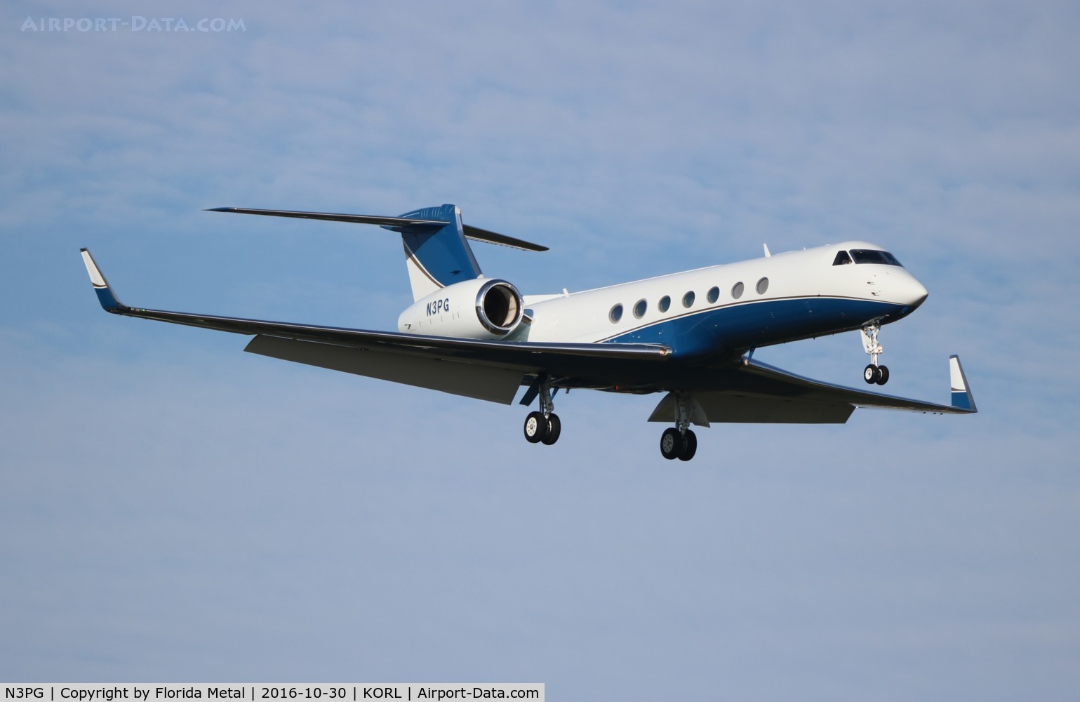 N3PG, 2005 Gulfstream Aerospace GV-SP (G550) C/N 5091, G550 zx