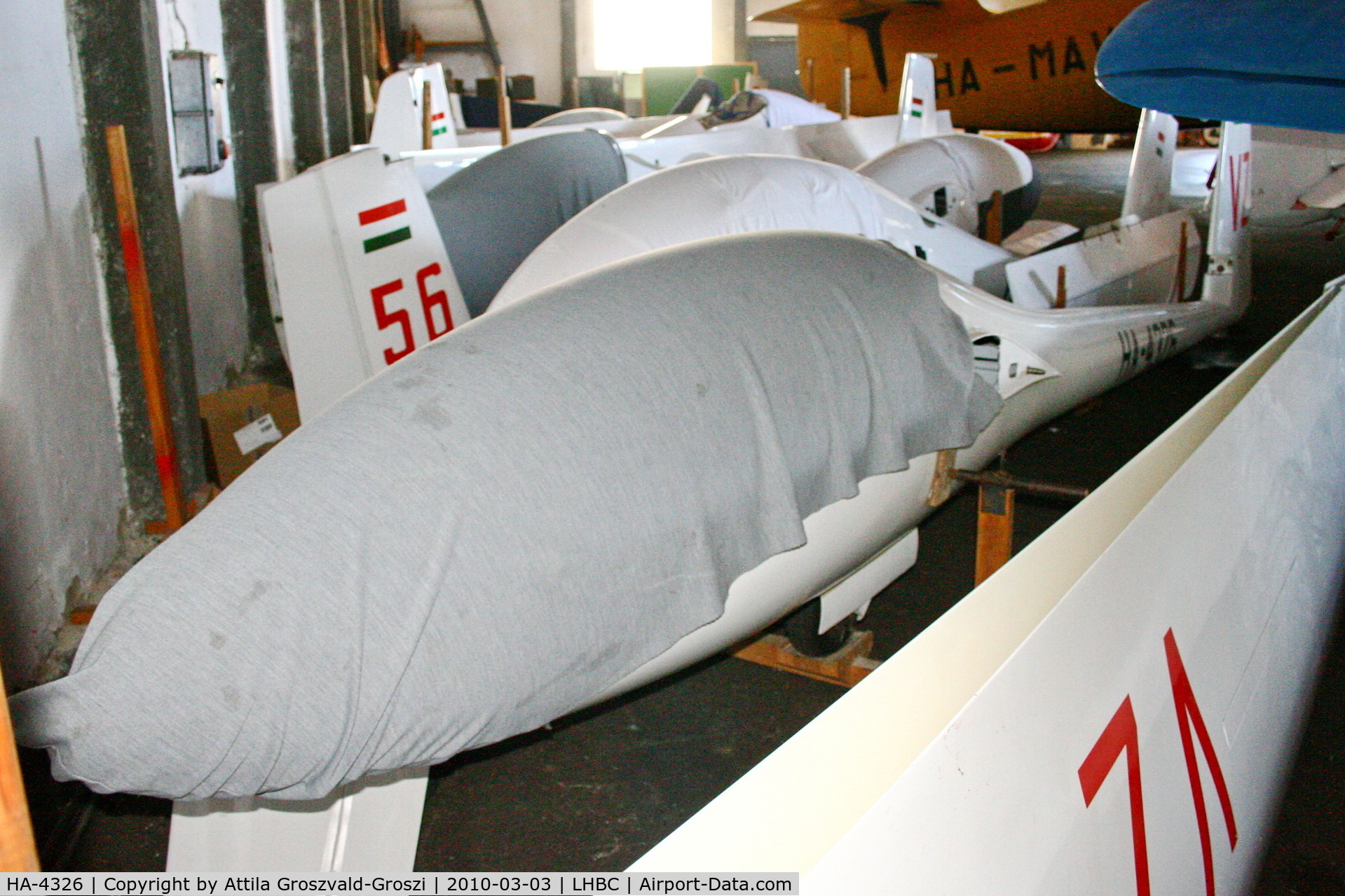 HA-4326, 1973 Schempp-Hirth Cirrus C/N 148Y, LHBC - Békéscsaba Airport, Hungary