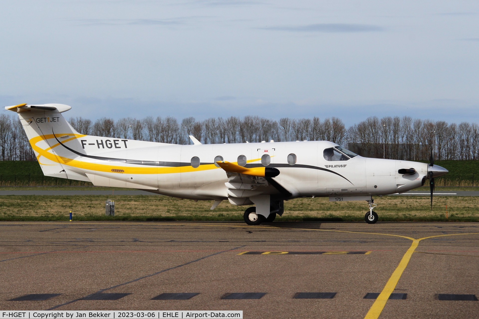 F-HGET, 2017 Pilatus PC-12/47E C/N 1751, Lelystad Airport