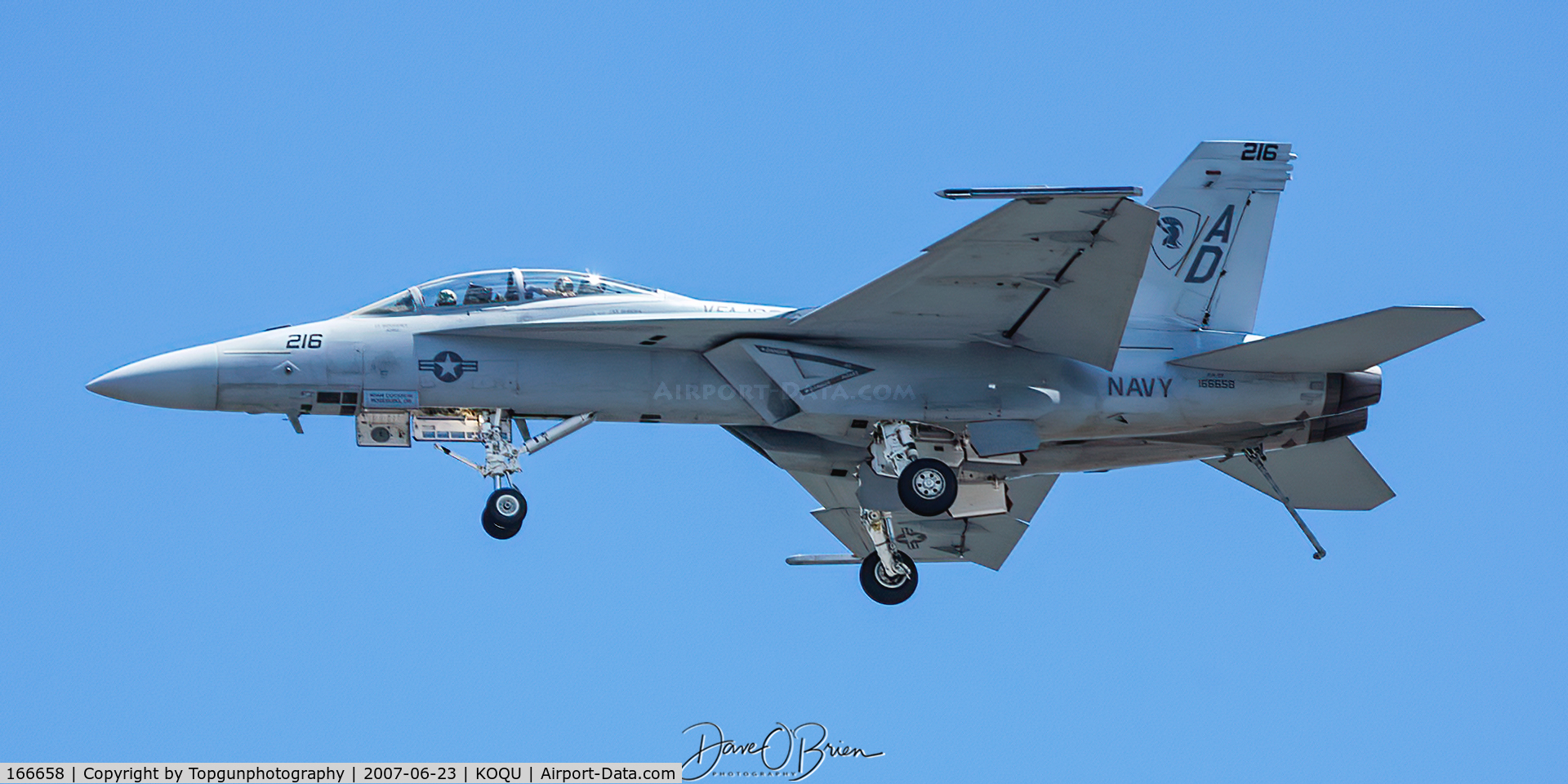 166658, Boeing F/A-18F Super Hornet C/N F136, Dirty Pass for the Super Hornet demo