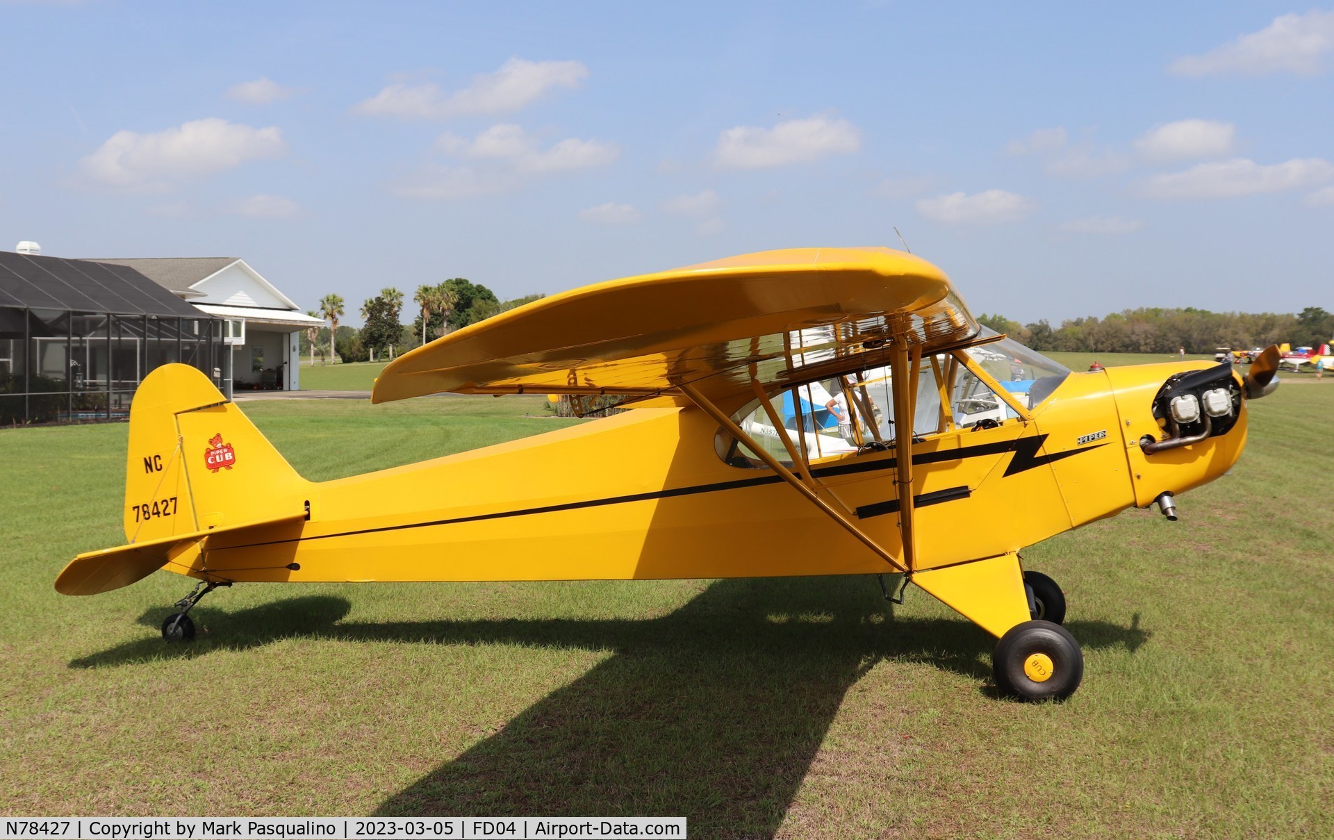 N78427, 1947 Piper J3C-65 Cub C/N 23168, Piper J3C-65