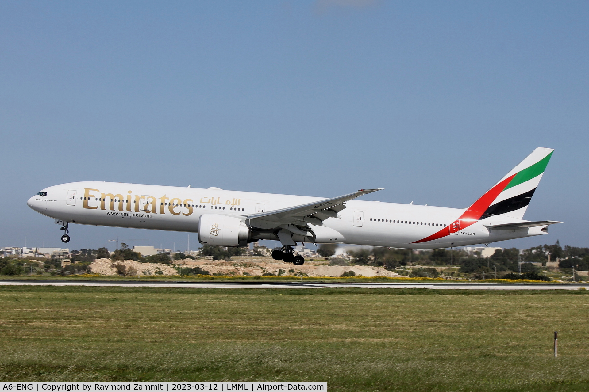 A6-ENG, 2012 Boeing 777-31H/ER C/N 35604, B777 A6-ENG Emirates Airlines