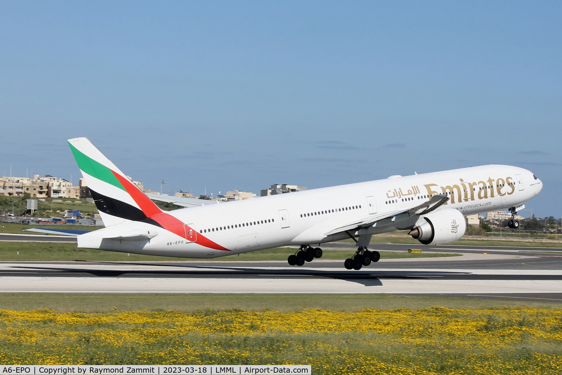 A6-EPO, 2016 Boeing 777-31HER C/N 42334, B777 A6-EPO Emirates Airlines