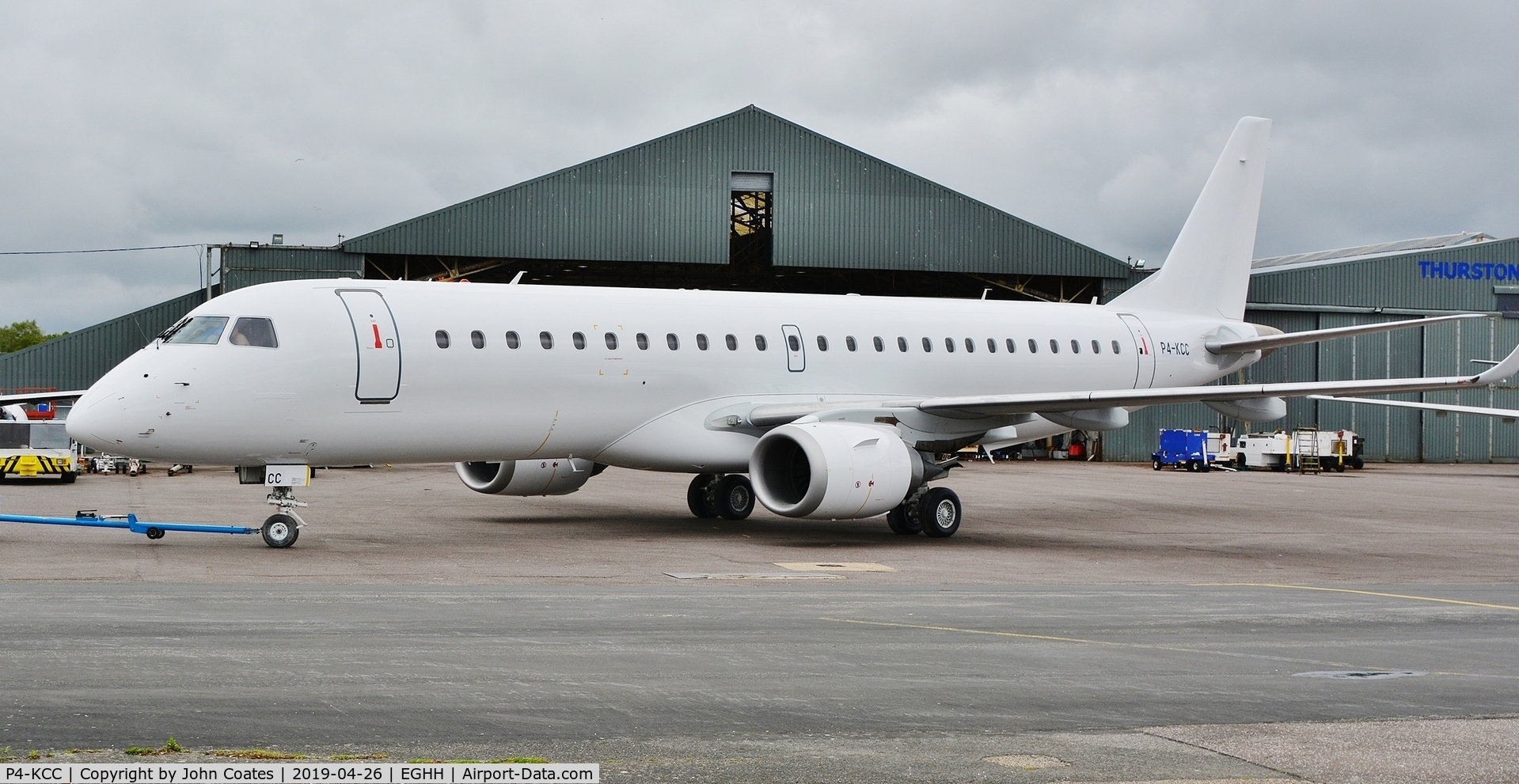 P4-KCC, 2011 Embraer ERJ-190LR C/N 19000418, At European Avn. prior delivery became 5Y-FFL and now stored