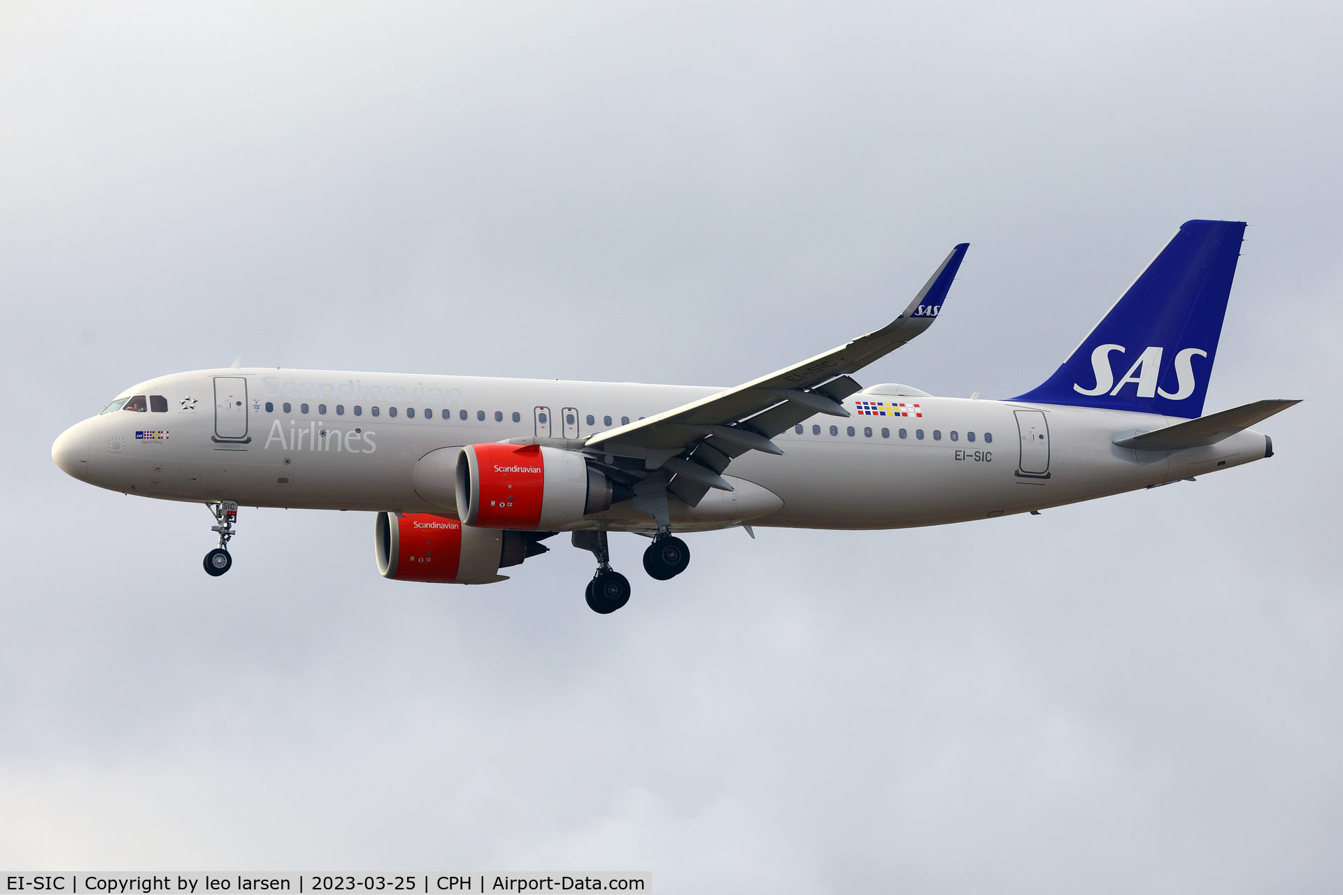EI-SIC, 2017 Airbus A320-251N C/N 7979, Copenhagen 25.3.2023