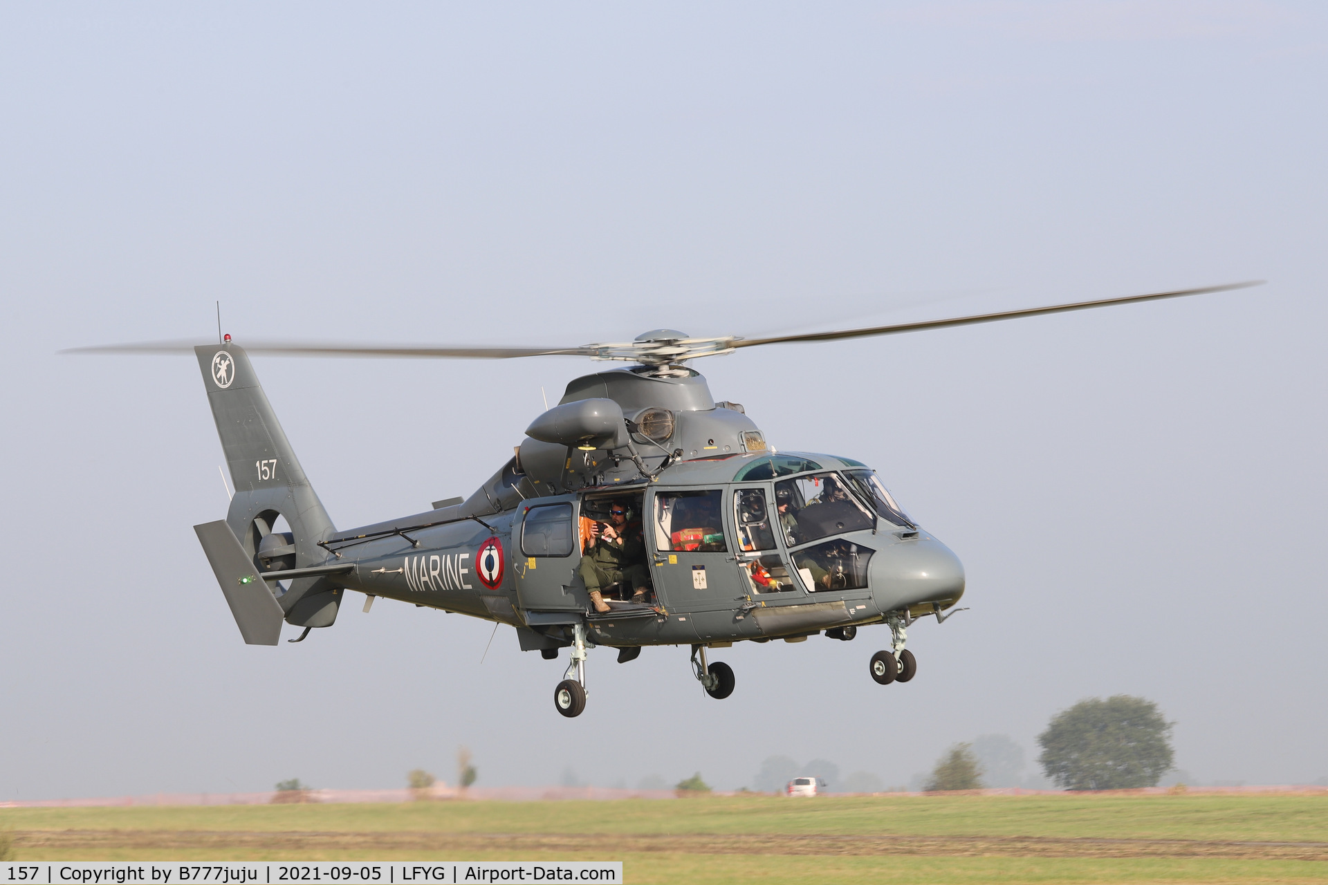 157, 2003 Aérospatiale SA-365SP Dauphin 2 C/N 6157, Cambrai airshow 2021