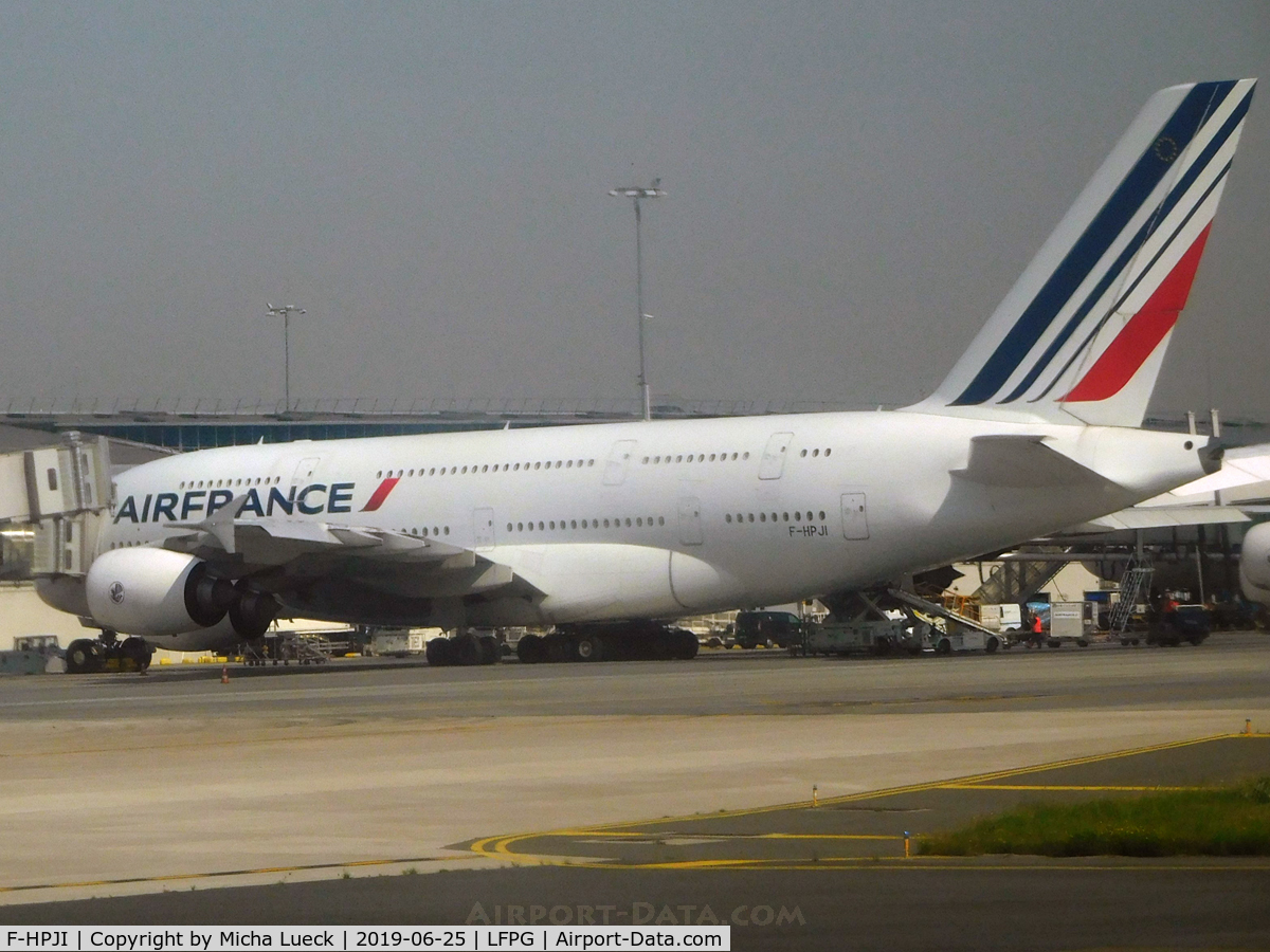 F-HPJI, 2013 Airbus A380-861 C/N 115, At Charles de Gaulle