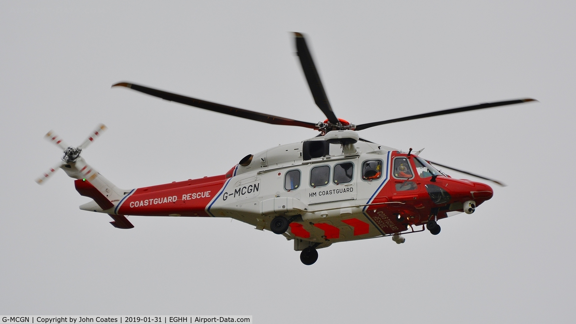 G-MCGN, 2014 AgustaWestland AW-189 C/N 92001, Training approach