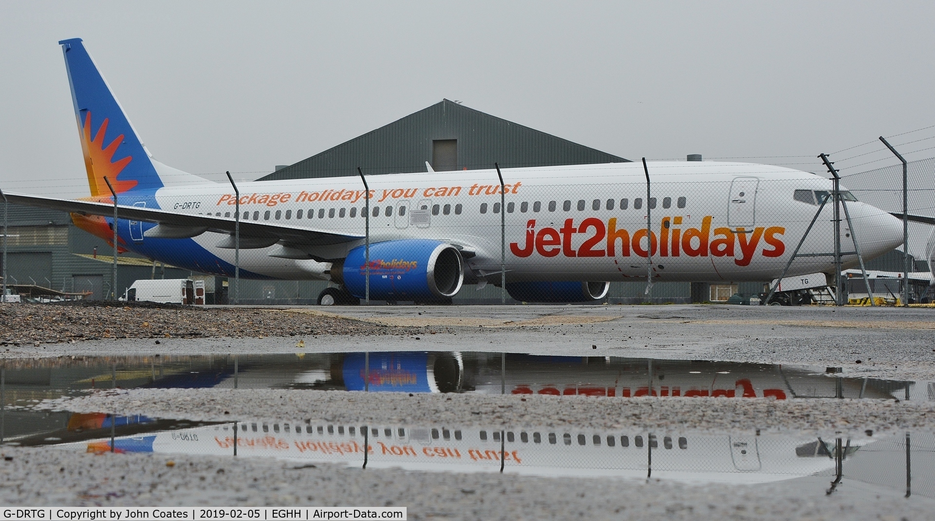 G-DRTG, 2006 Boeing 737-8BK C/N 33020, Just painted to Jet 2 livery
