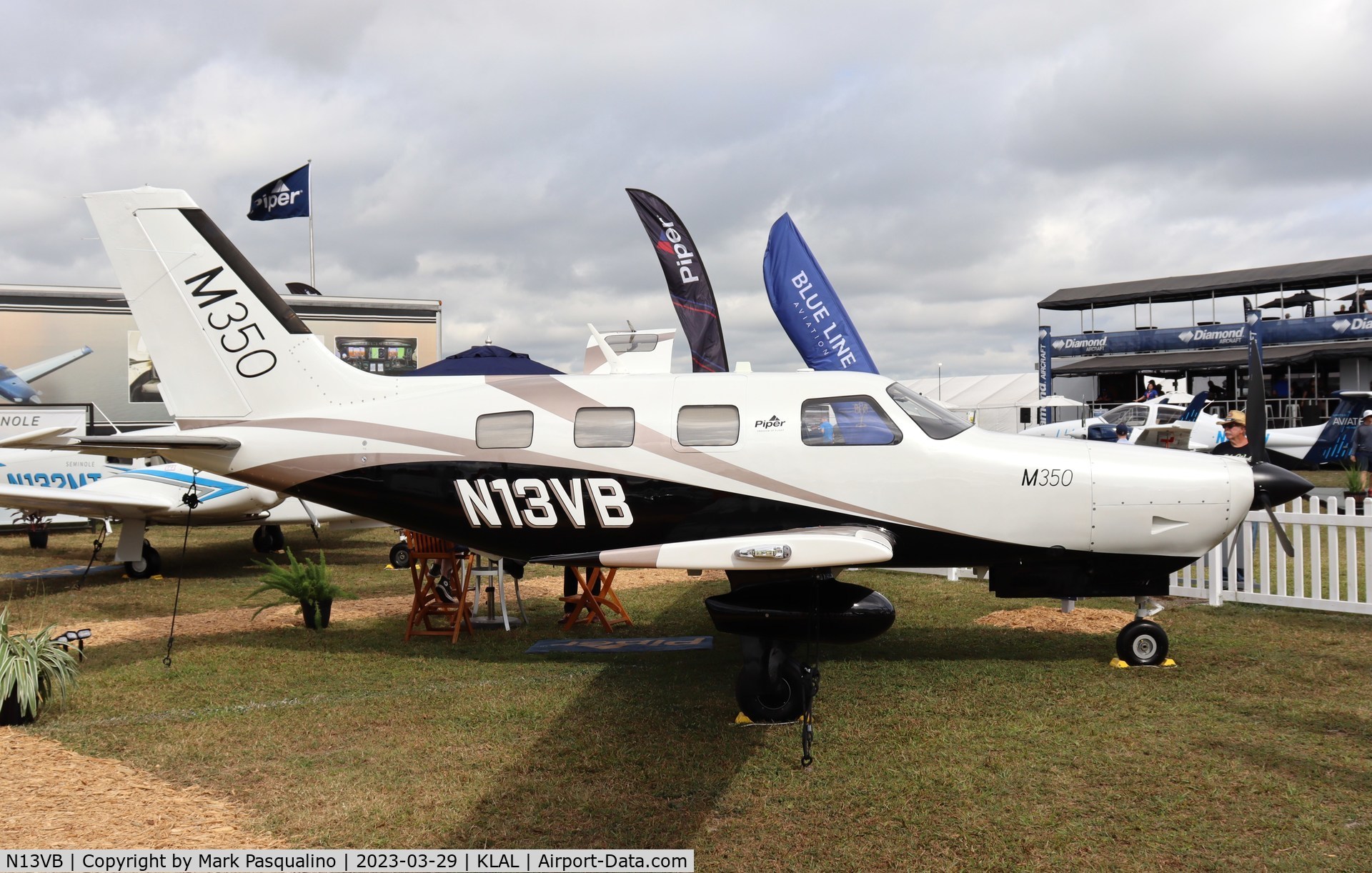 N13VB, 2023 Piper PA-46-350P Malibu Mirage C/N 4636814, Piper PA 46-350P