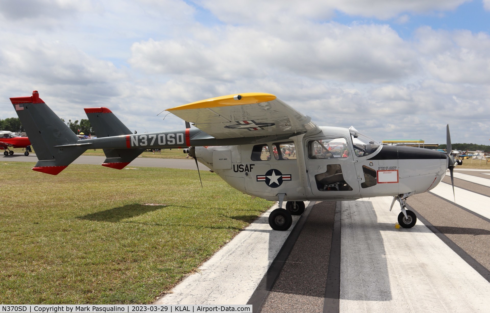 N370SD, 1969 Cessna O-2A Super Skymaster Super Skymaster C/N 337M-0457, Cessna O-2A