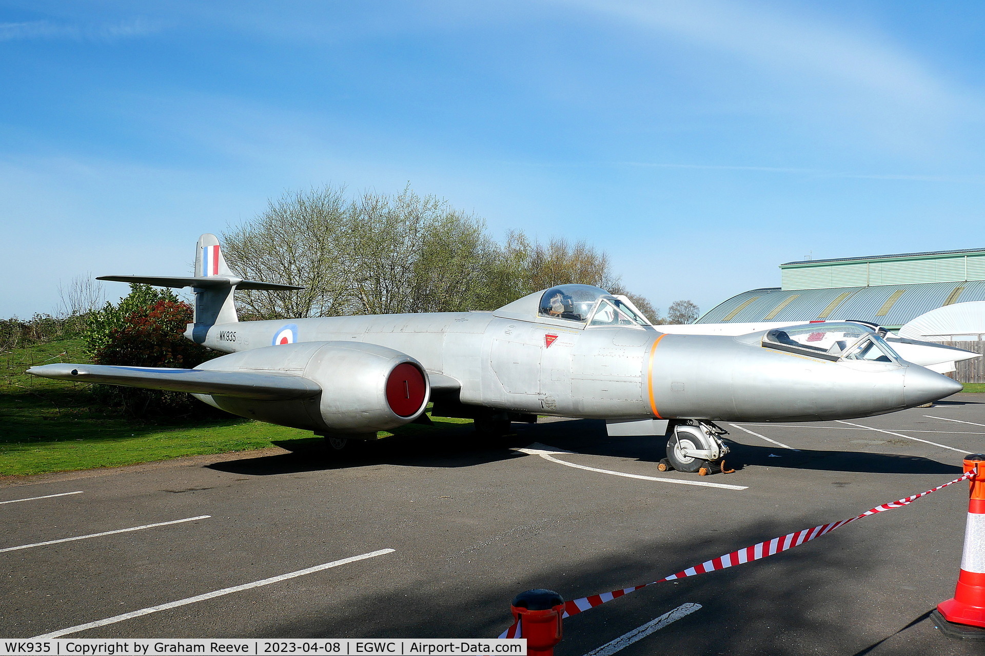 WK935, Gloster Meteor F.8(Mod) C/N Not found WK935, On display at the RAF Museum, Cosford.