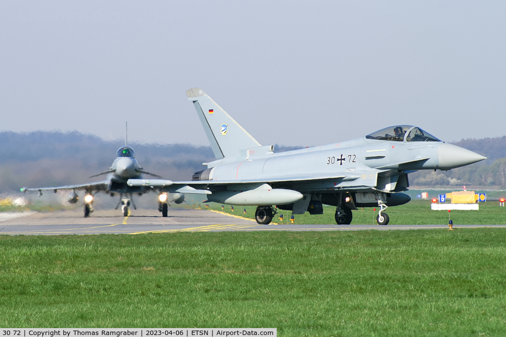 30 72, Eurofighter EF-2000 Typhoon S C/N GS053, Germany - Air Force Eurofighter Typhoon S