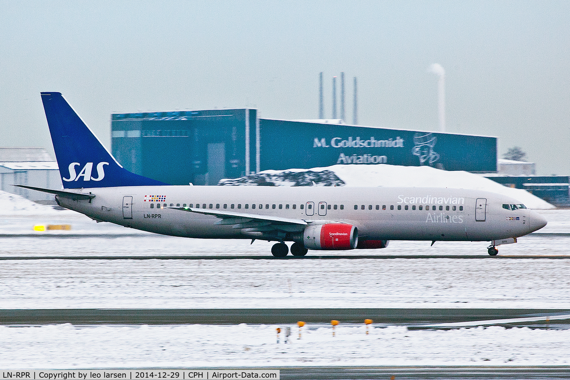 LN-RPR, 2000 Boeing 737-883 C/N 30468, Copenhagen 29.12.2014